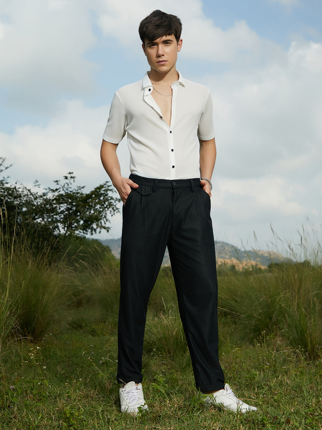 Corduroy Tailored Trousers