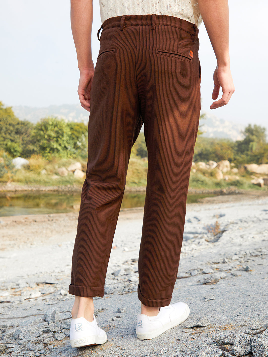 Corduroy Tailored Trousers