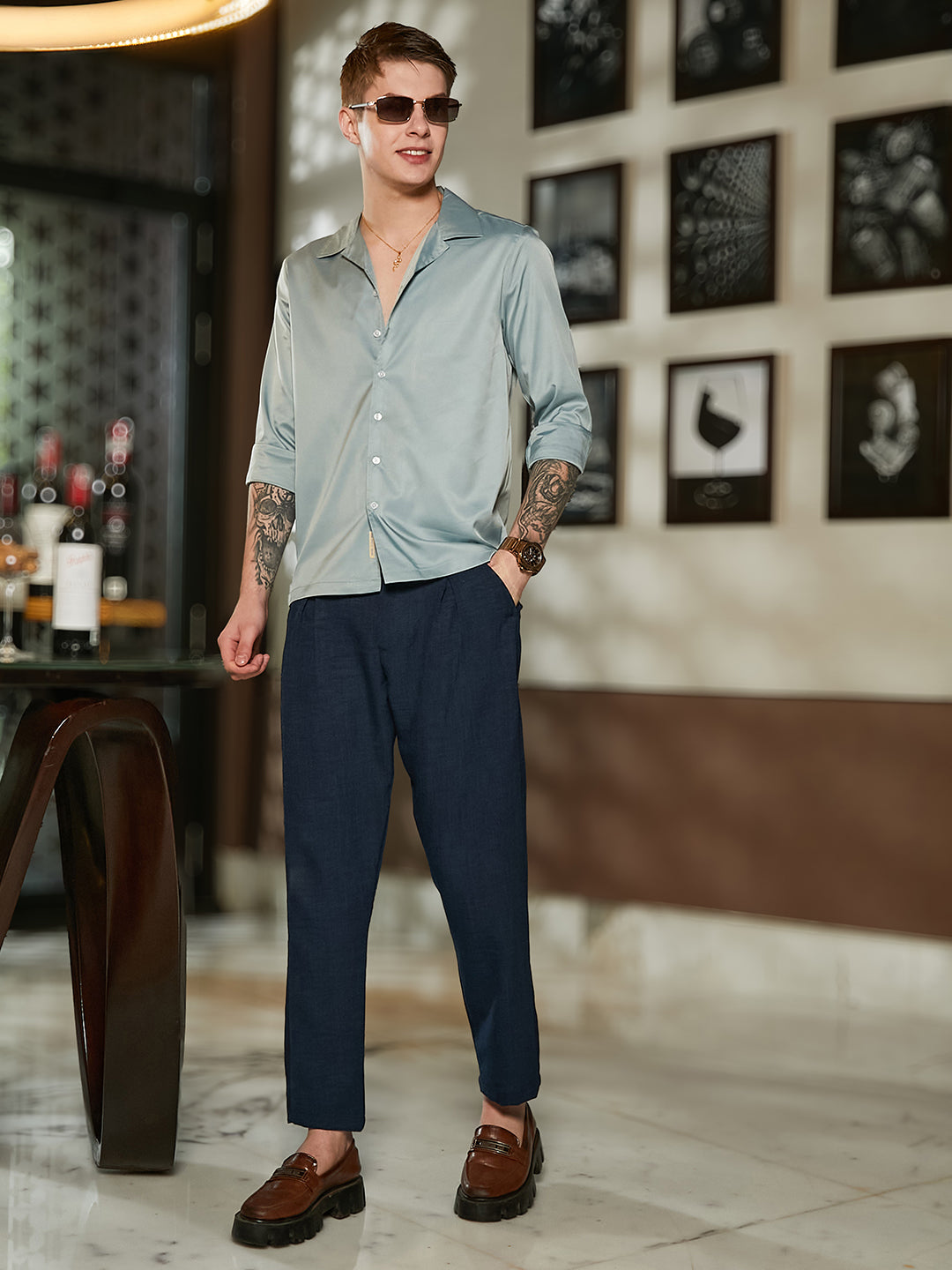 Lightweight - Pleated Tailored Trousers