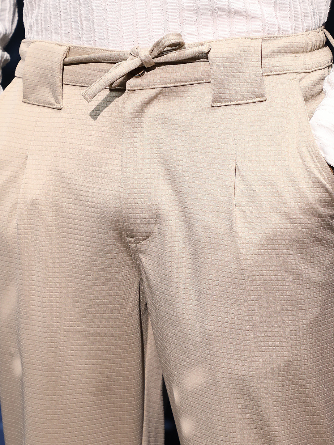 Waffle Chino Trousers