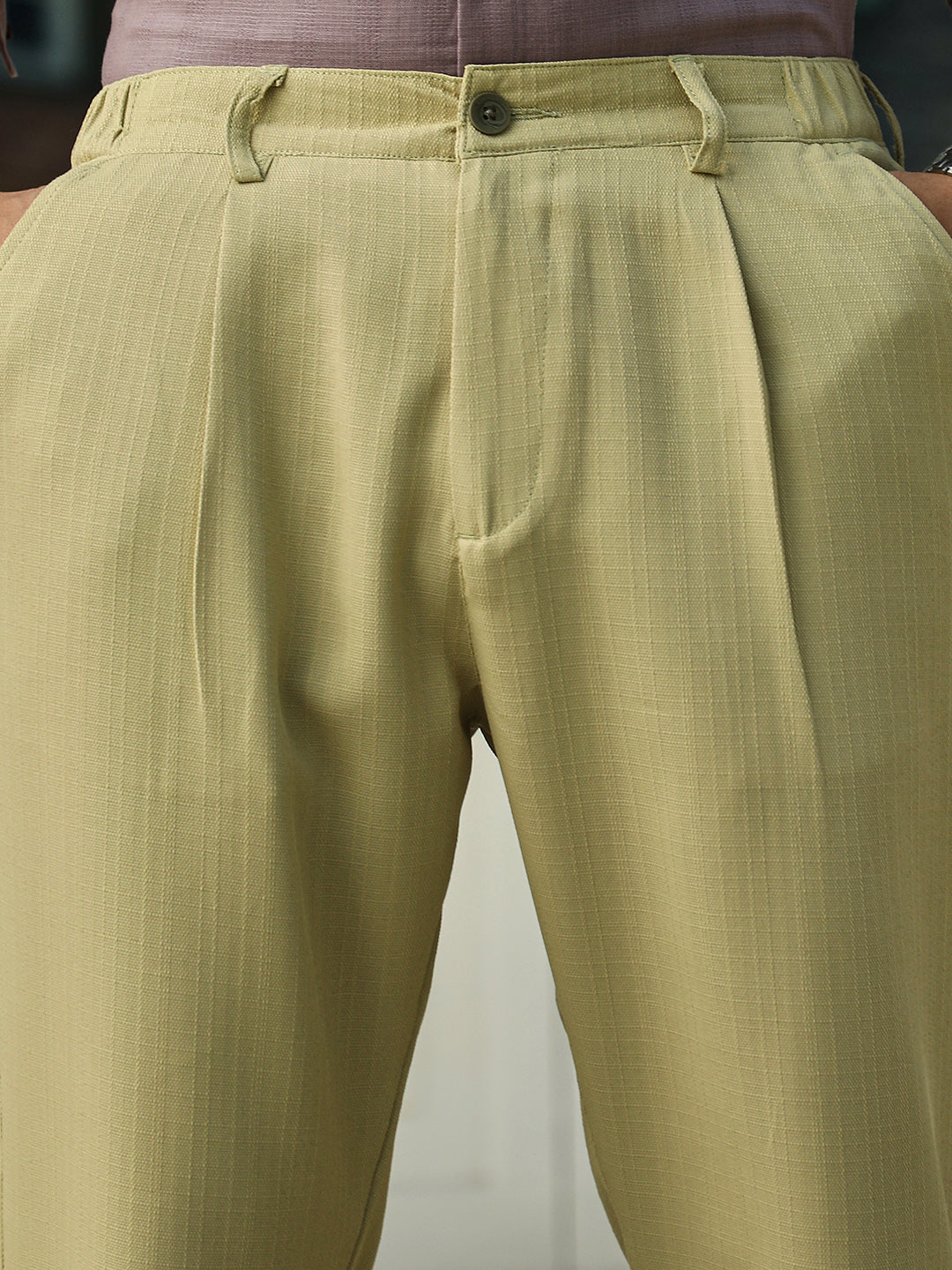 Lightweight - Linen-Blend Chino Trousers
