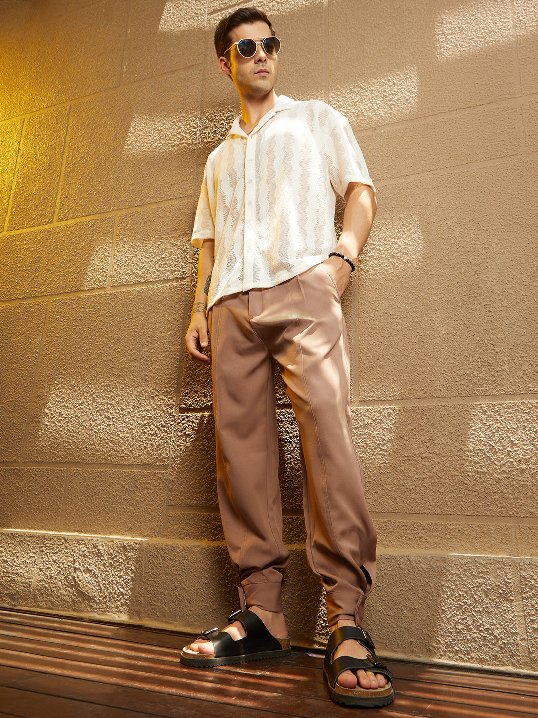 Panelled Gurkha Trousers