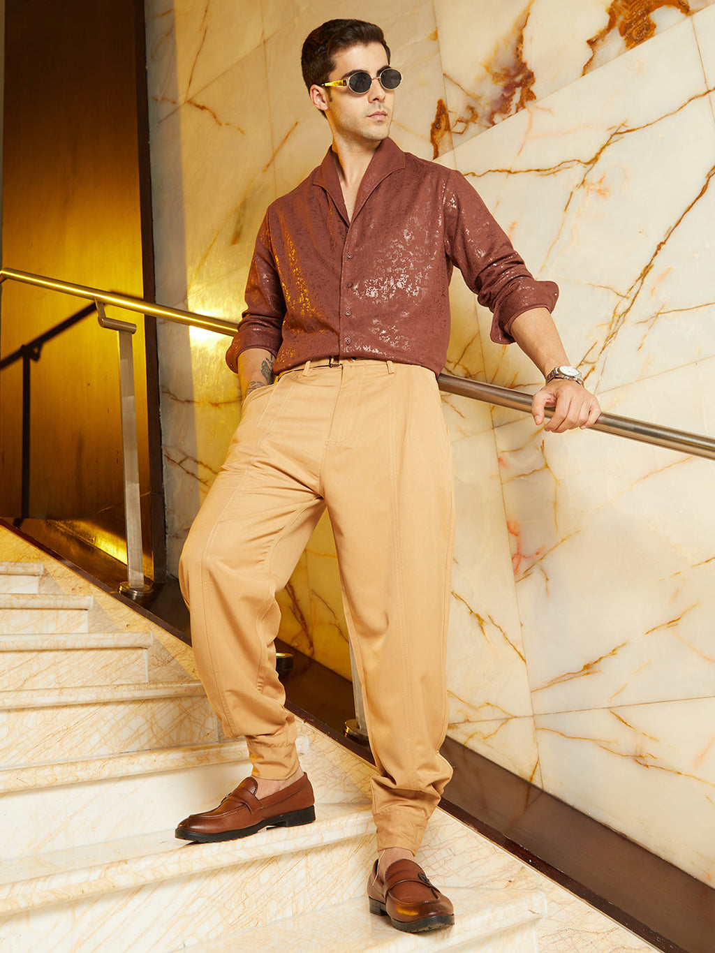 Panelled Gurkha Trousers