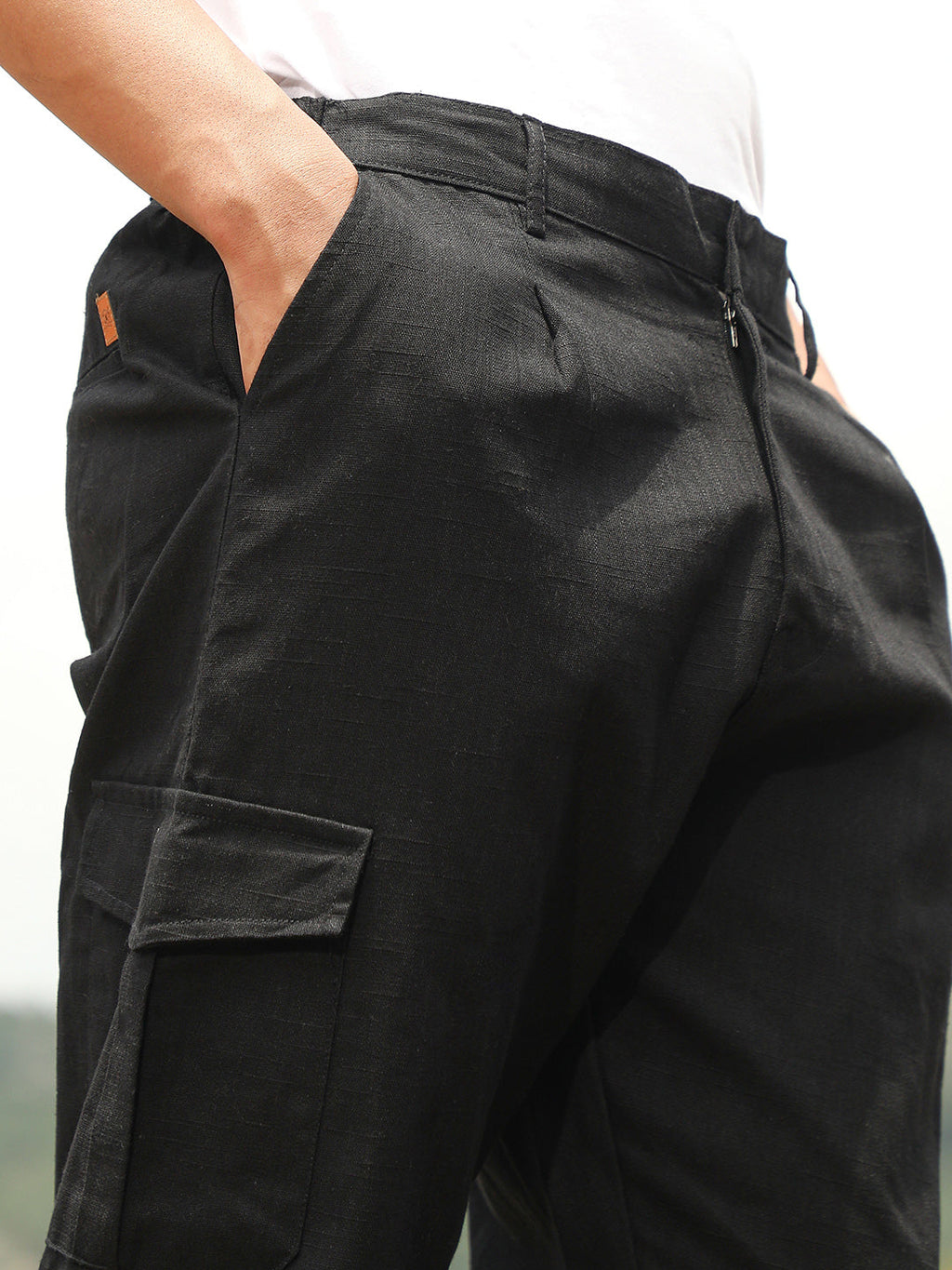 Lightweight - Pleated Utility-Tapered Trousers