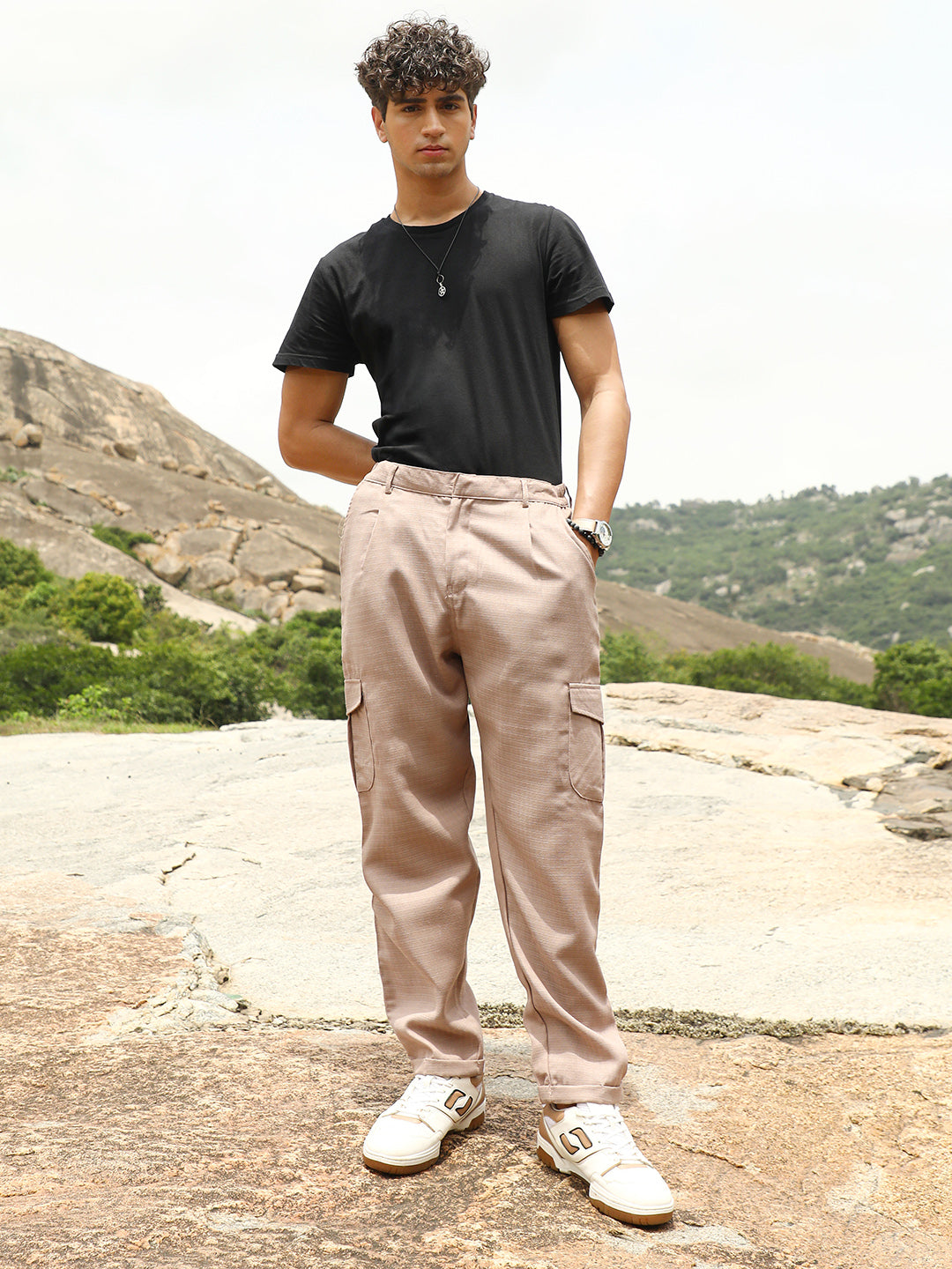 Lightweight - Utility Relaxed-Chino Trousers