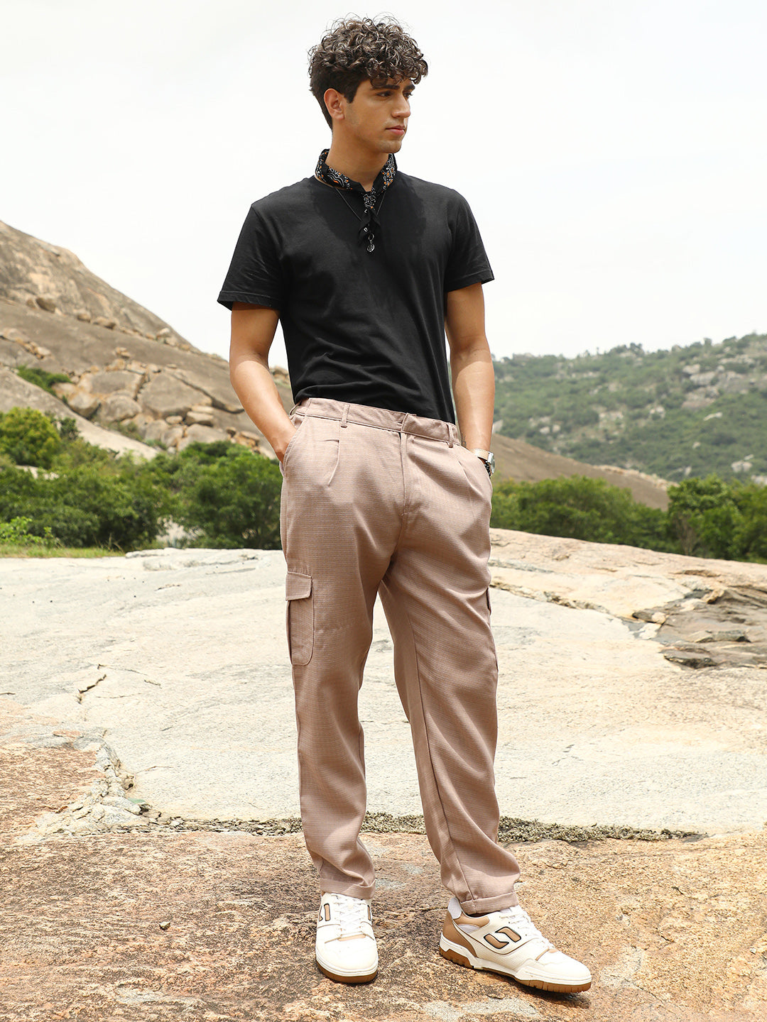 Lightweight - Utility Relaxed-Chino Trousers