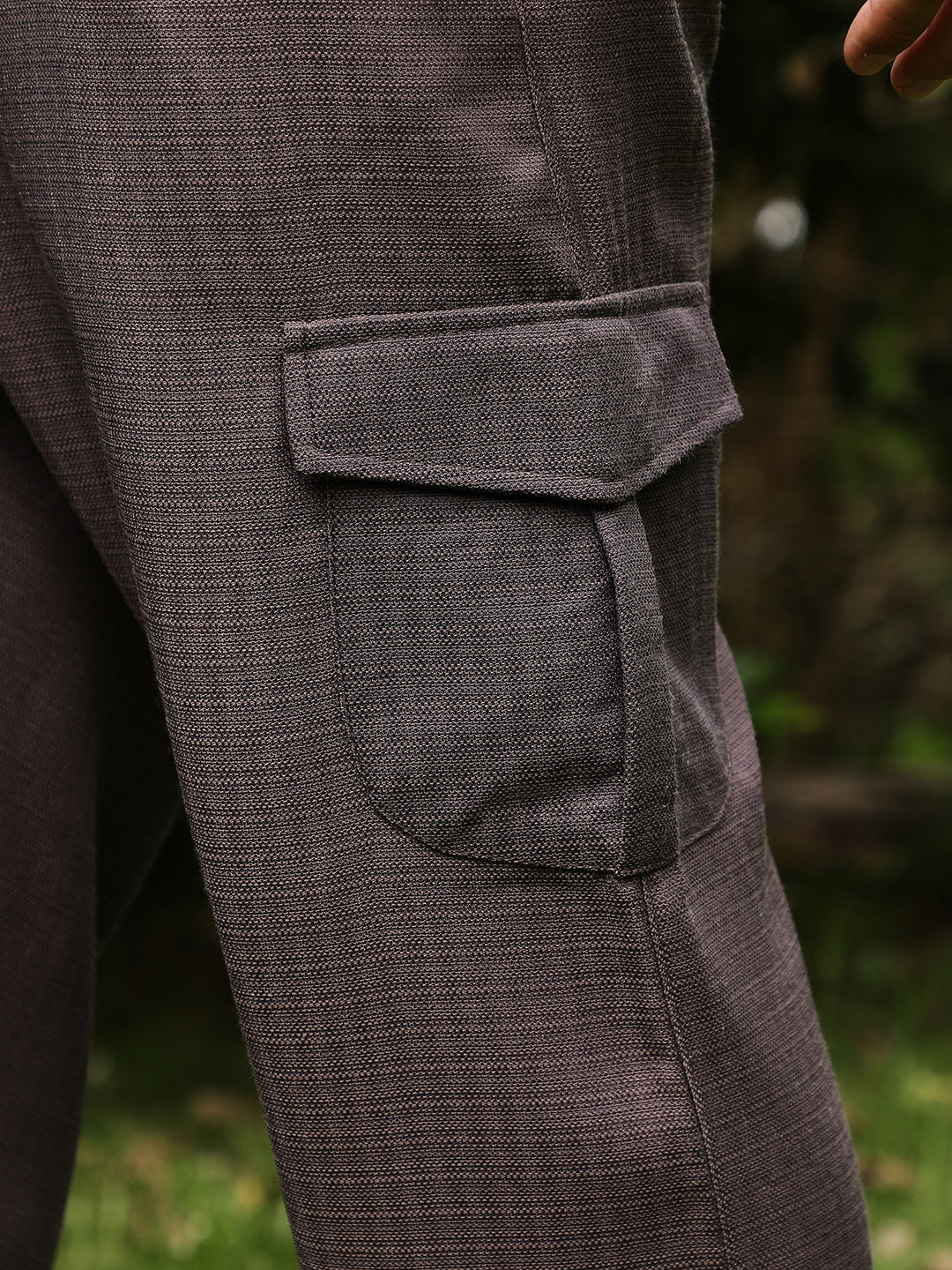 Pleated Utility-Tapered Trousers