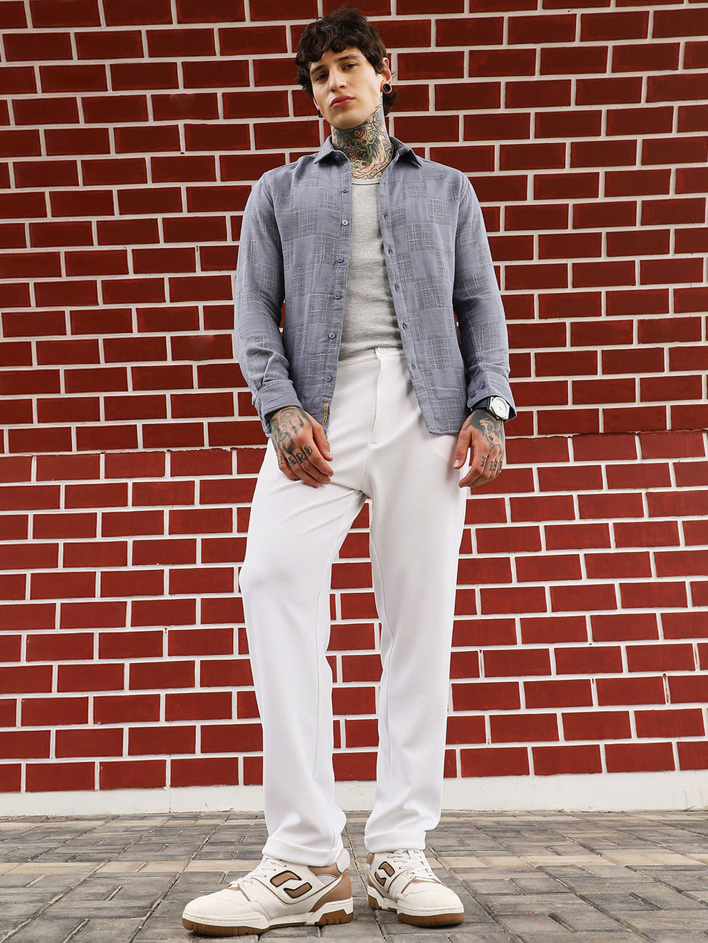 Twill Chino Trousers