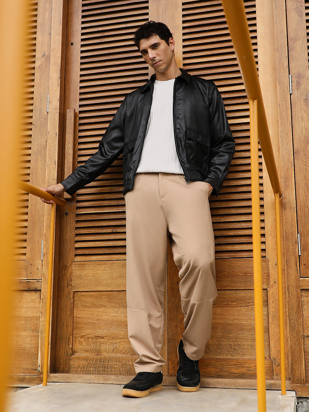 Pleated Relaxed Trousers