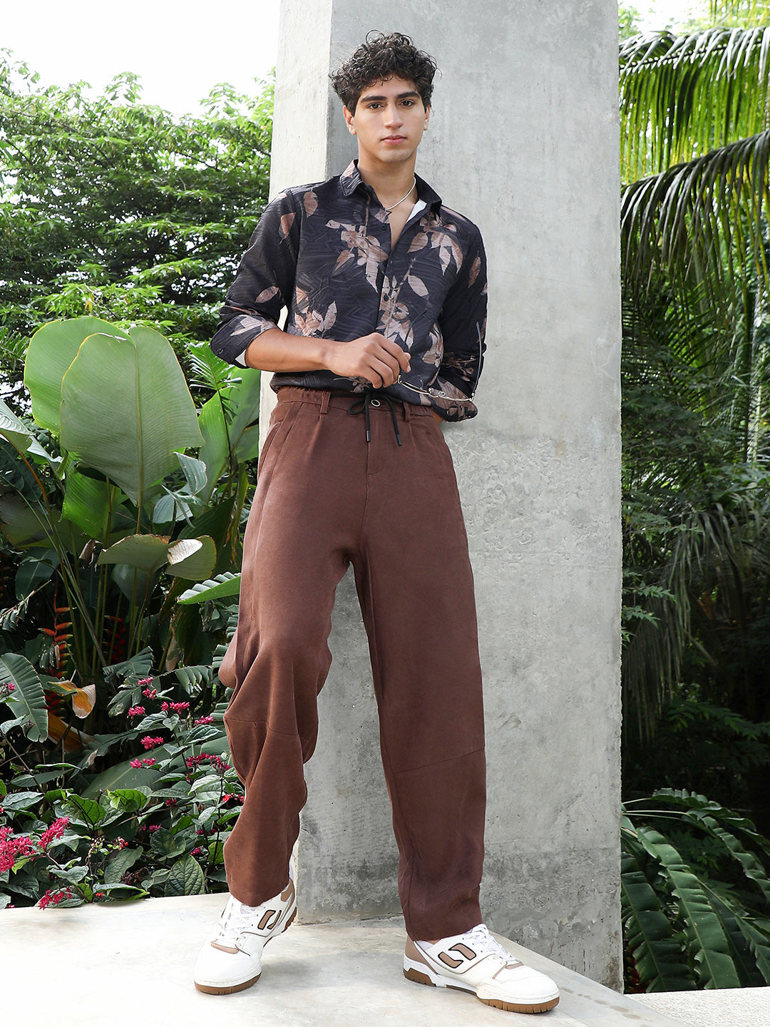 Panelled Chino Trousers