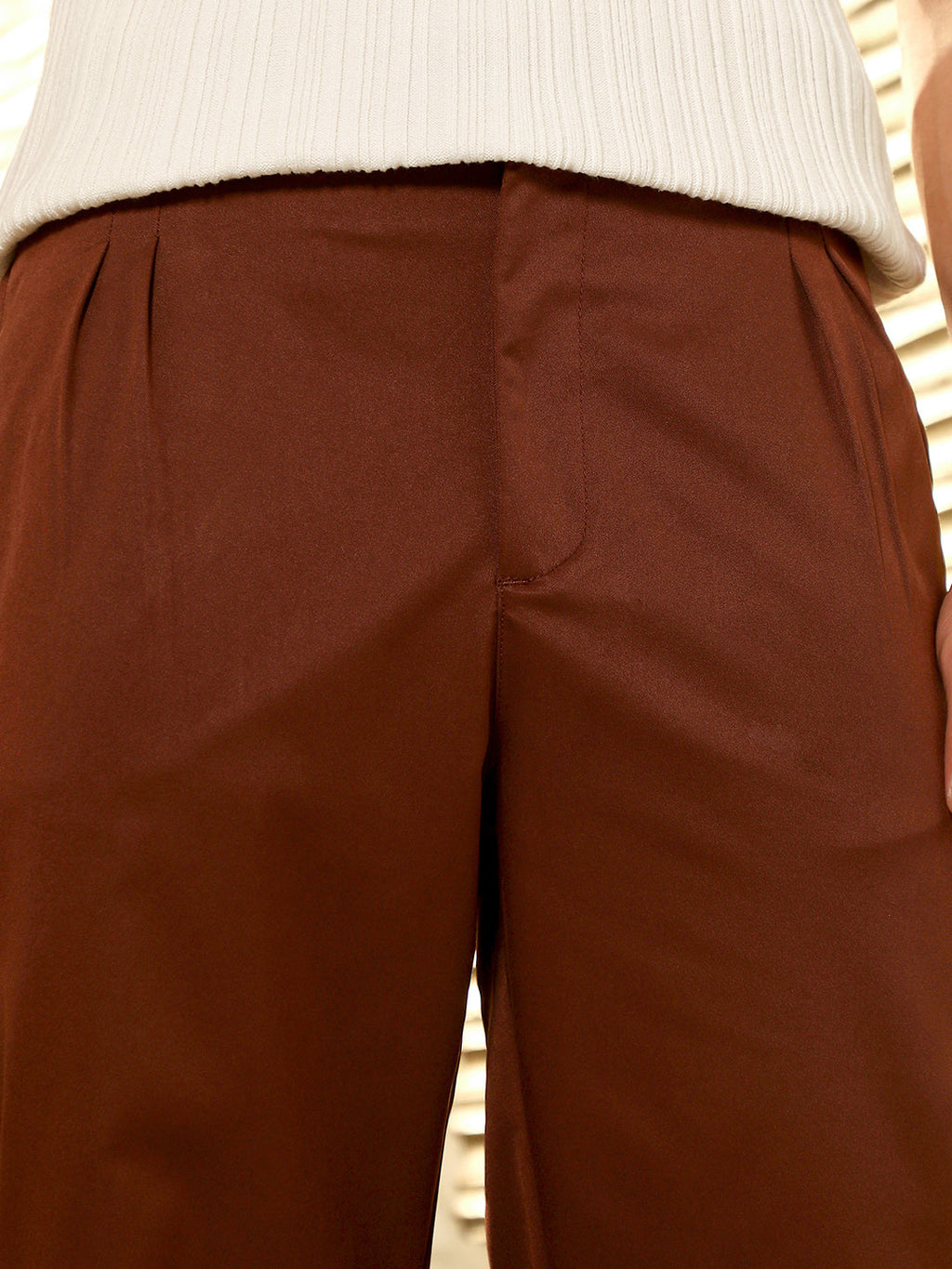 Pleated Tailored Trousers