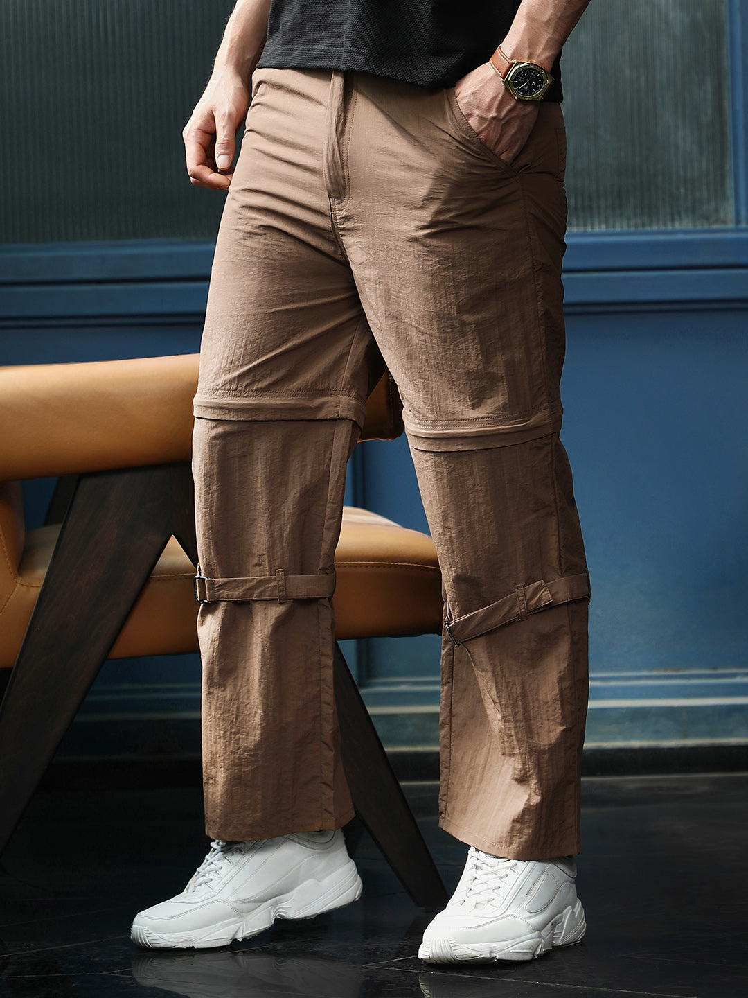 Straight-Fit Modular Trousers