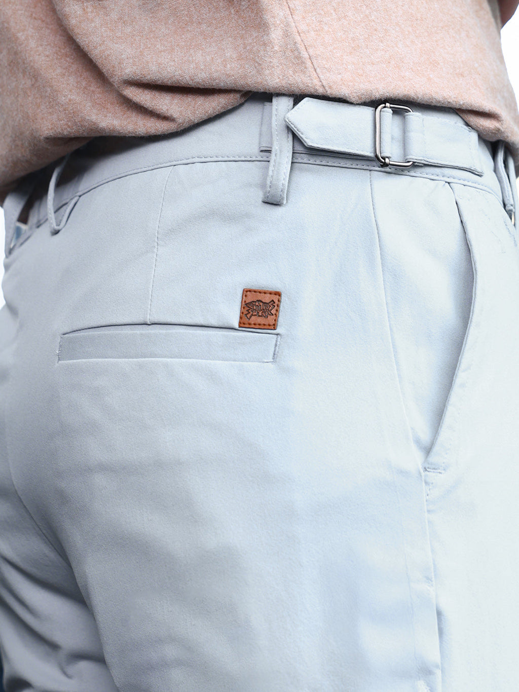 Adjustable Chino-Tailored Trousers