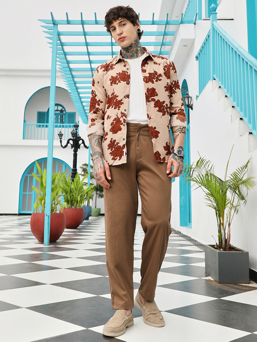 Lightweight - Double-Pleated Tailored Trousers