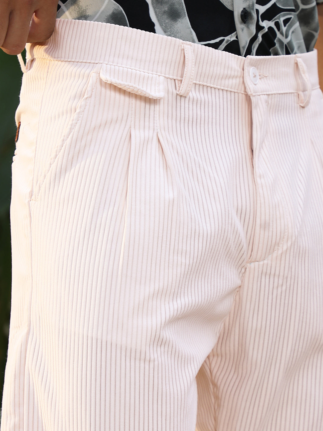 Corduroy Tailored Trousers