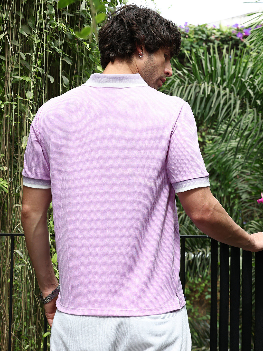 Graph-Tactile Polo T-Shirt
