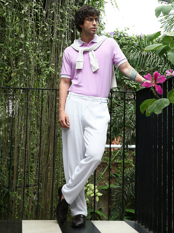 Graph-Tactile Polo T-Shirt