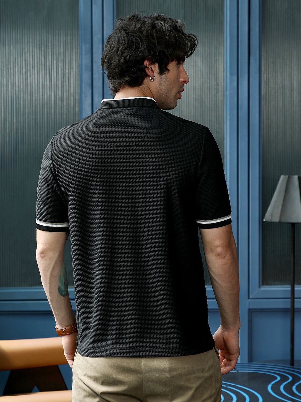 Interweave-Tactile Polo T-Shirt