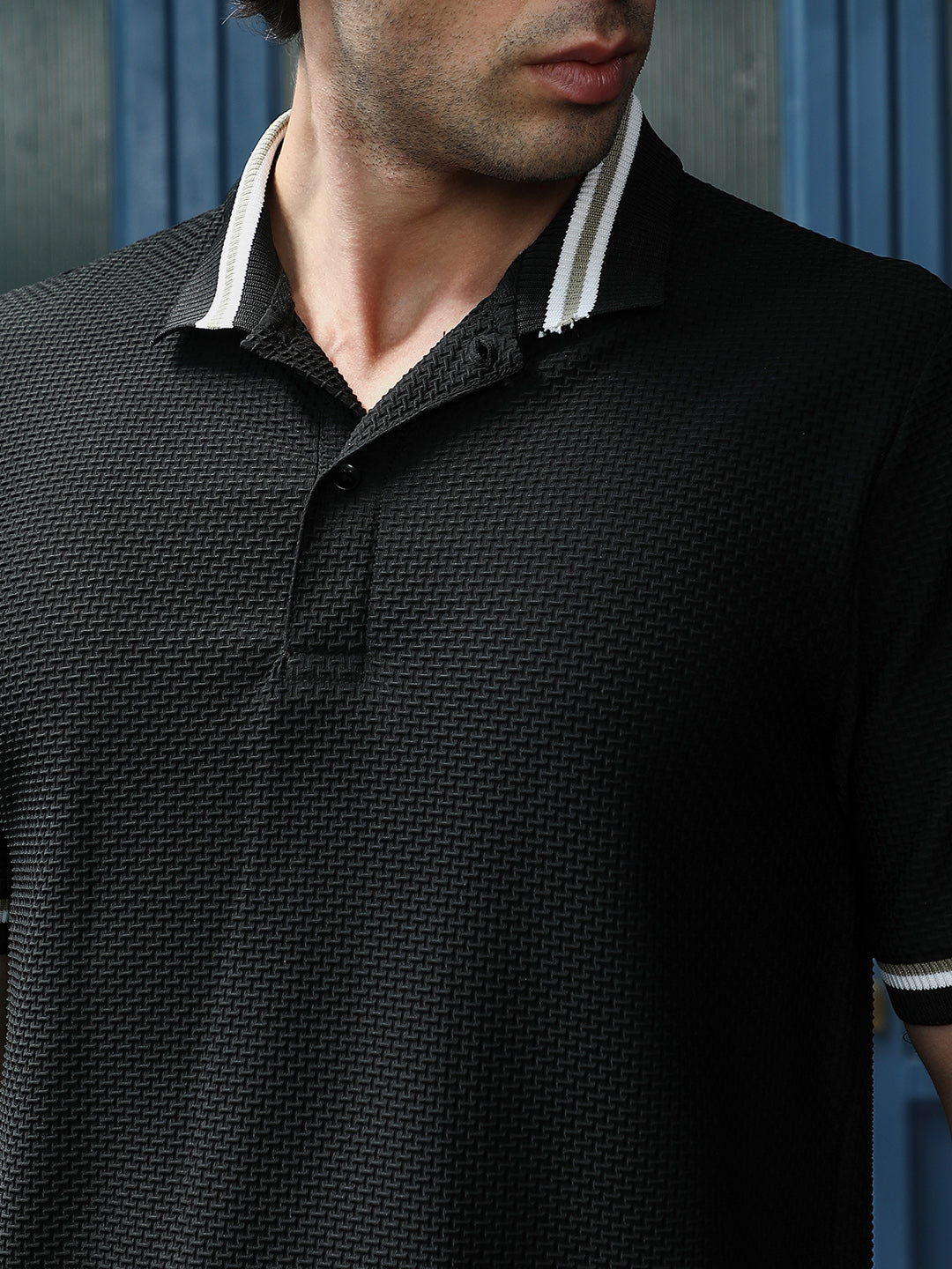 Interweave-Tactile Polo T-Shirt