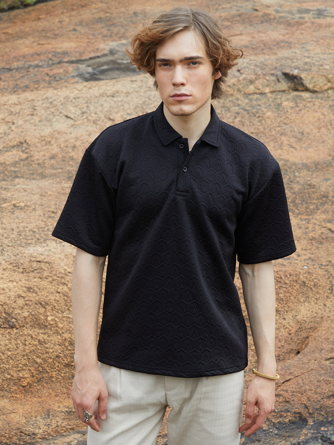 Zigzag-Tactile T-Shirt