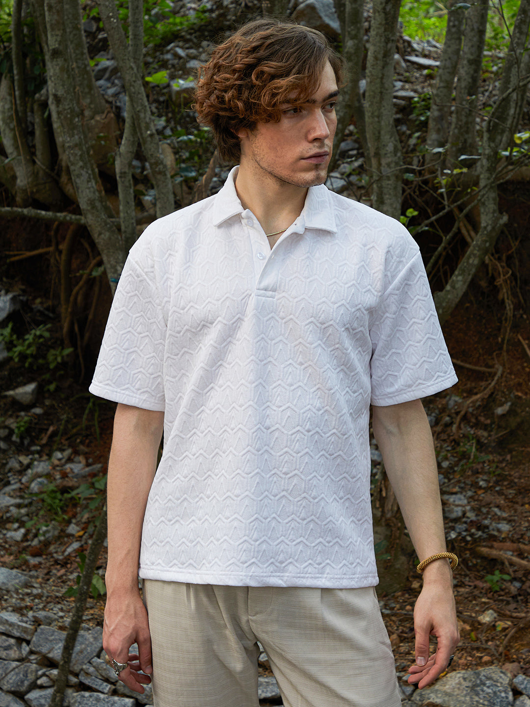 Zigzag-Tactile T-Shirt