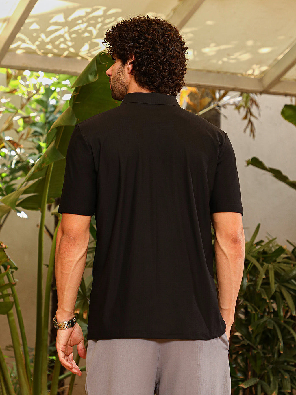 Seamless Cuboid Polo T-Shirt