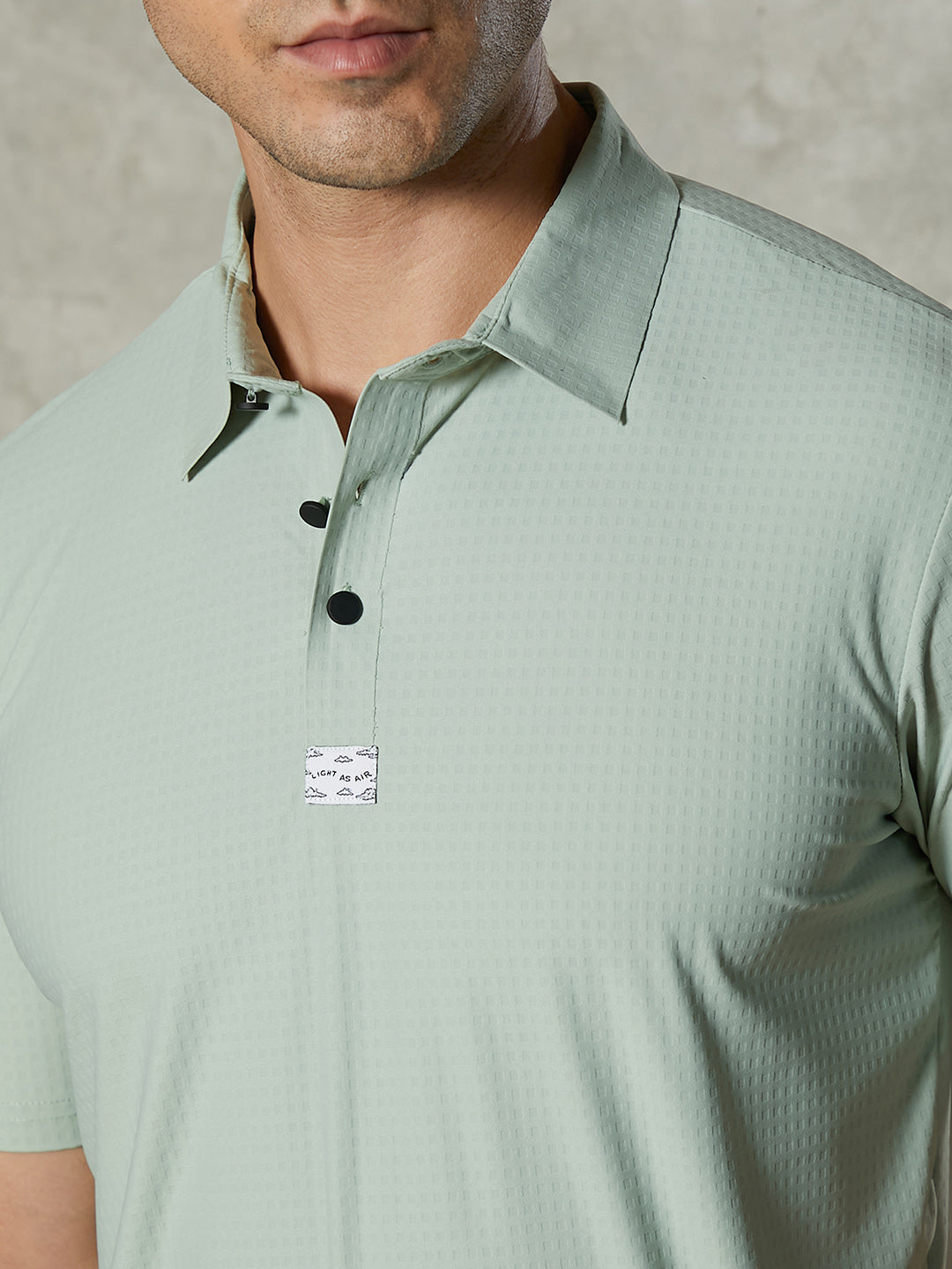 Seamless Cuboid Polo T-Shirt