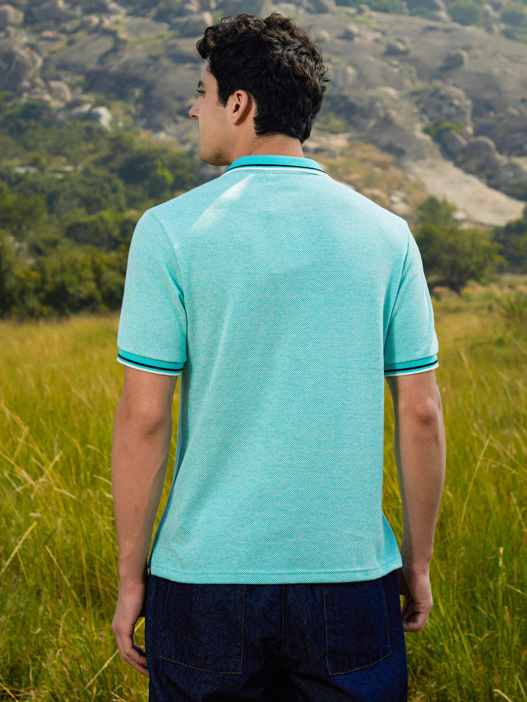 Multitrack Knit Polo T-Shirt