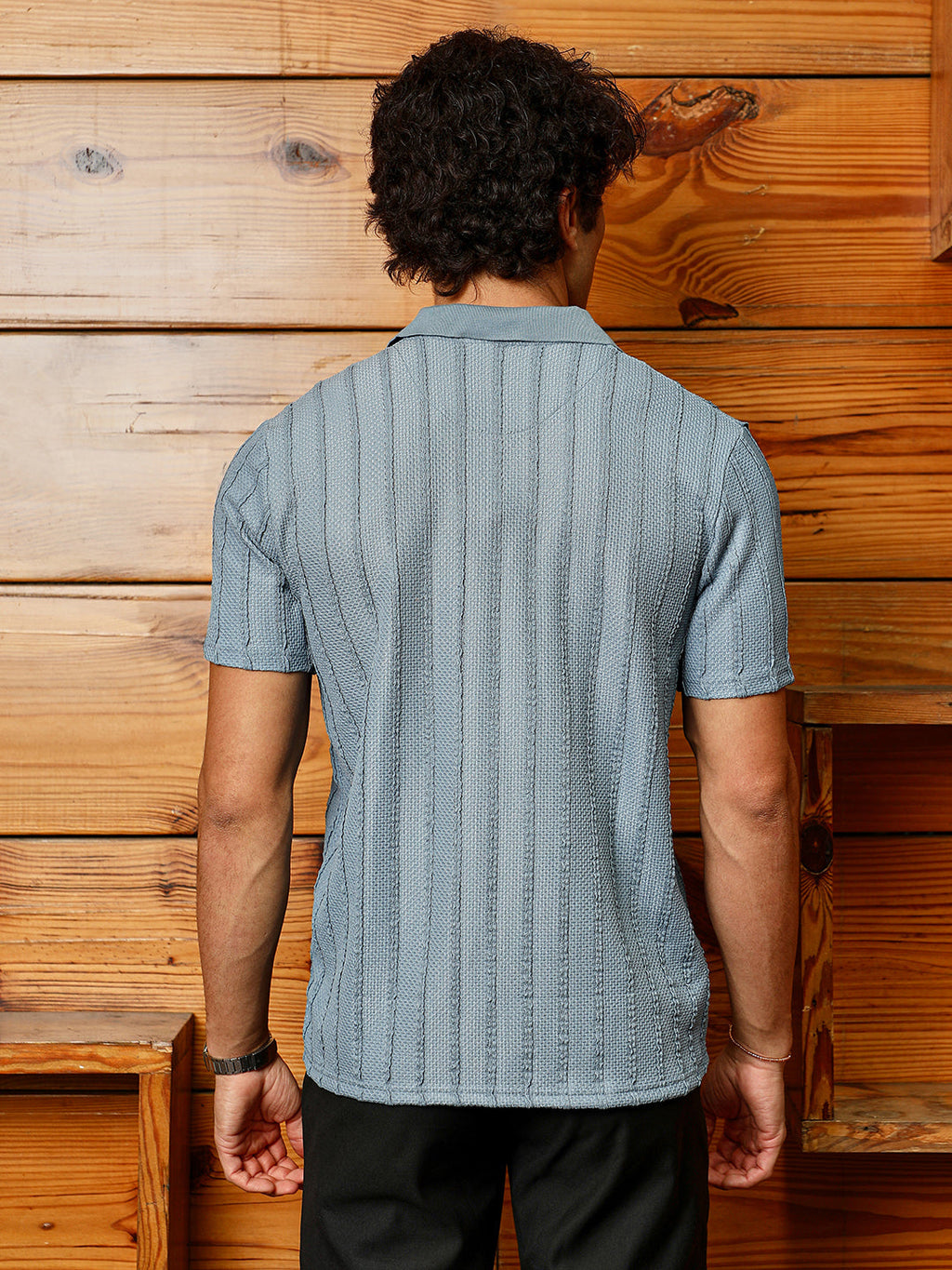 Wicker-Tactitle Polo T-Shirt