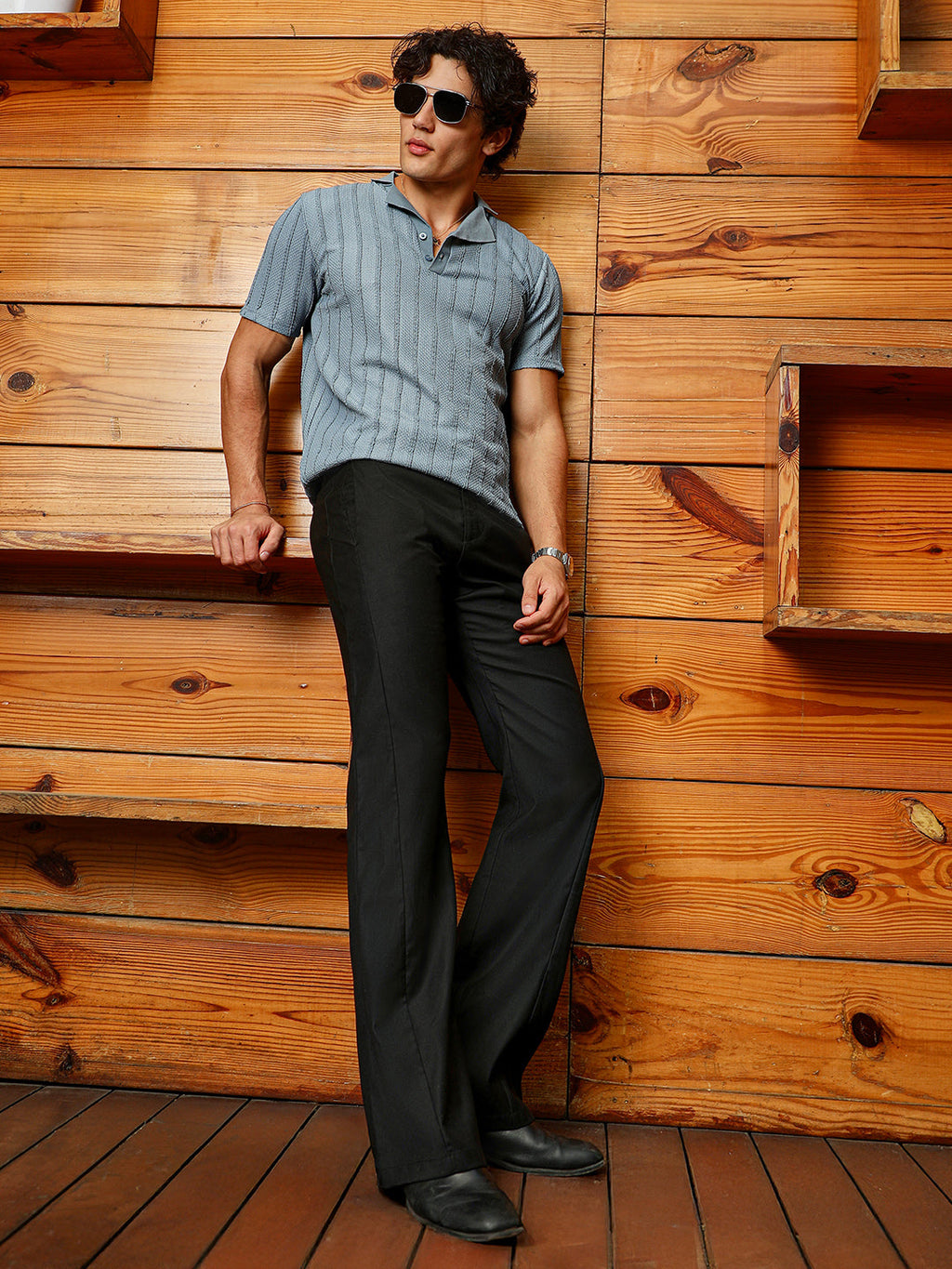 Wicker-Tactitle Polo T-Shirt