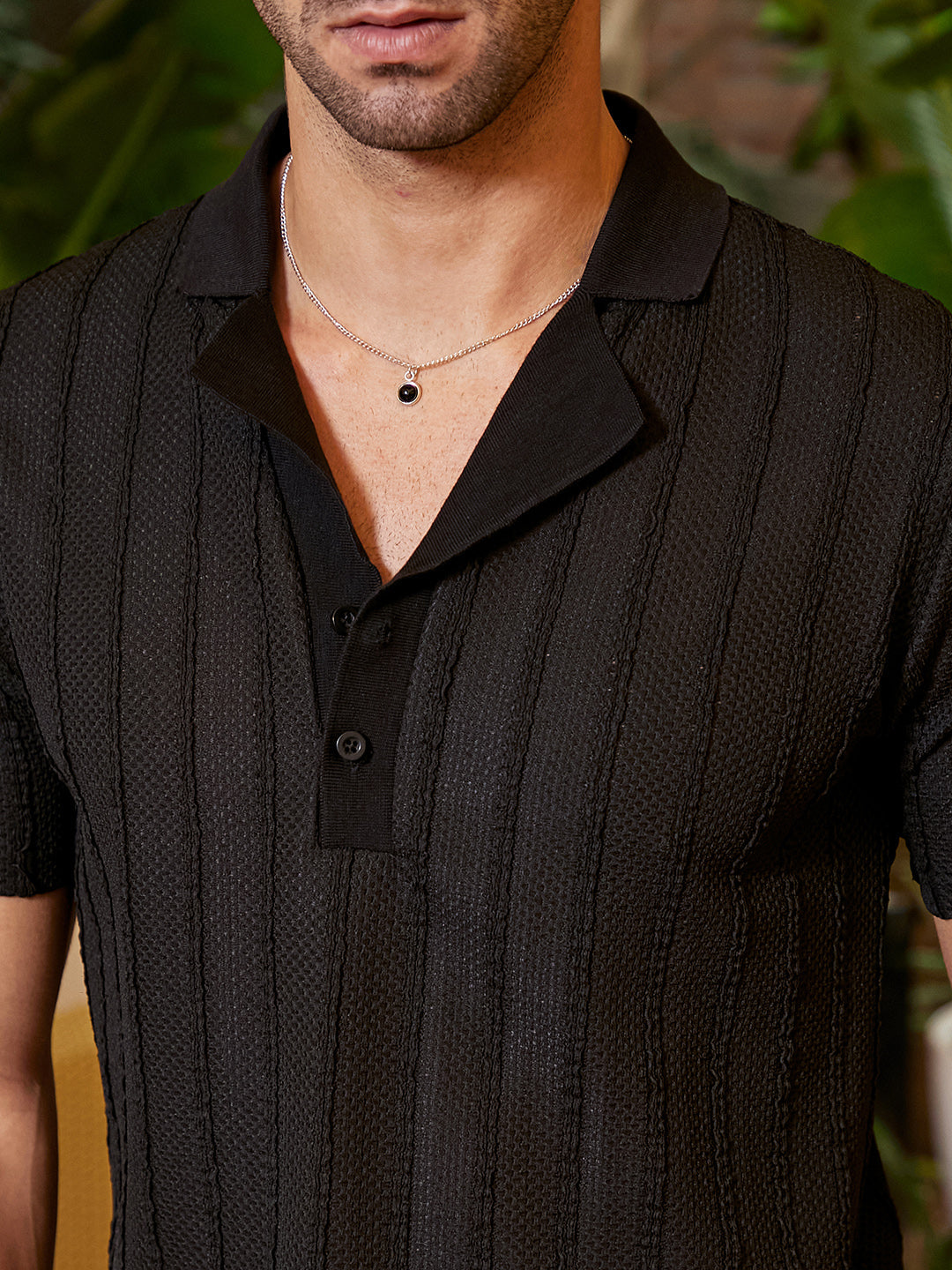 Wicker-Tactitle Polo T-Shirt