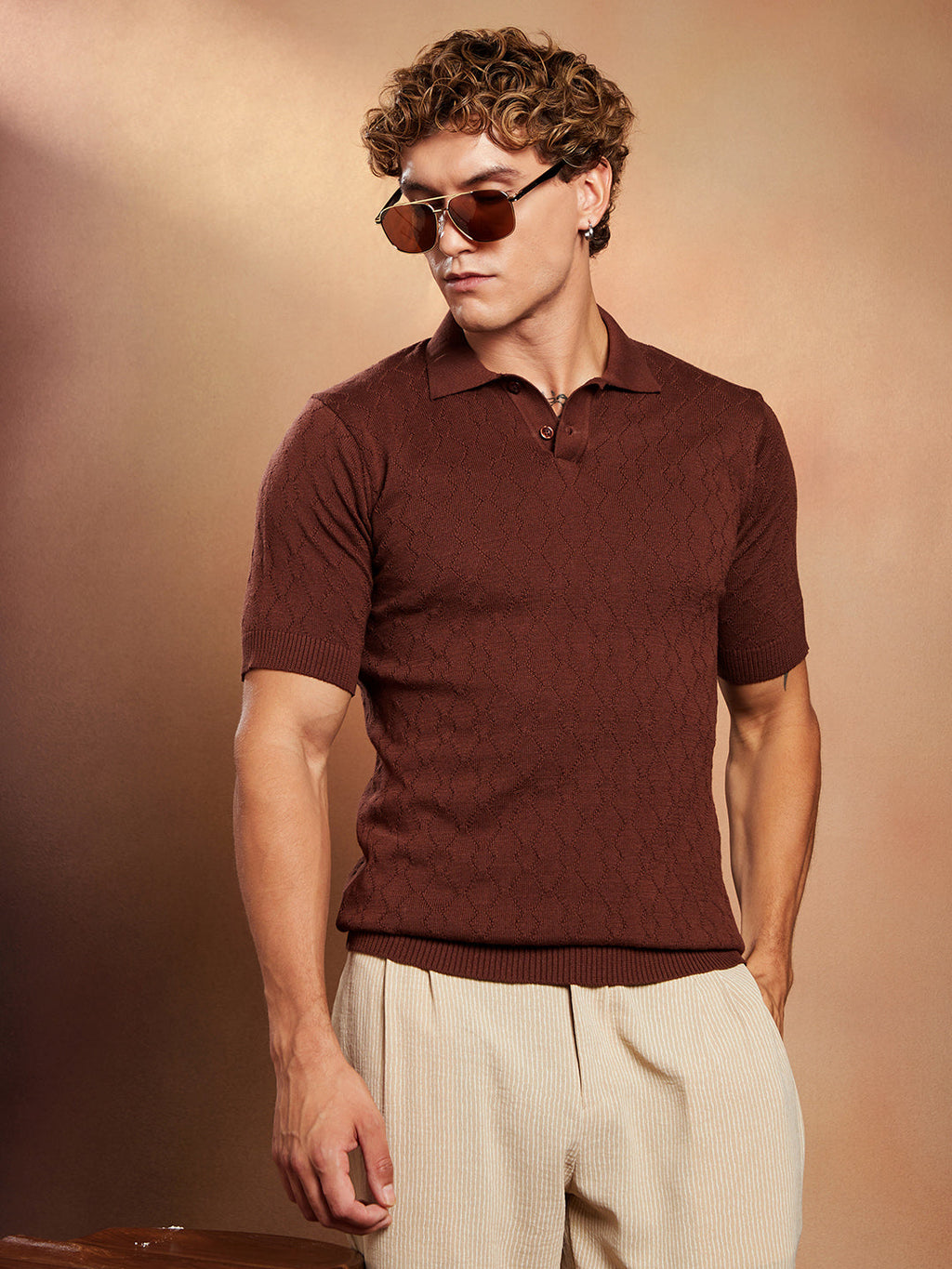 Sonic-Tactile Polo T-Shirt