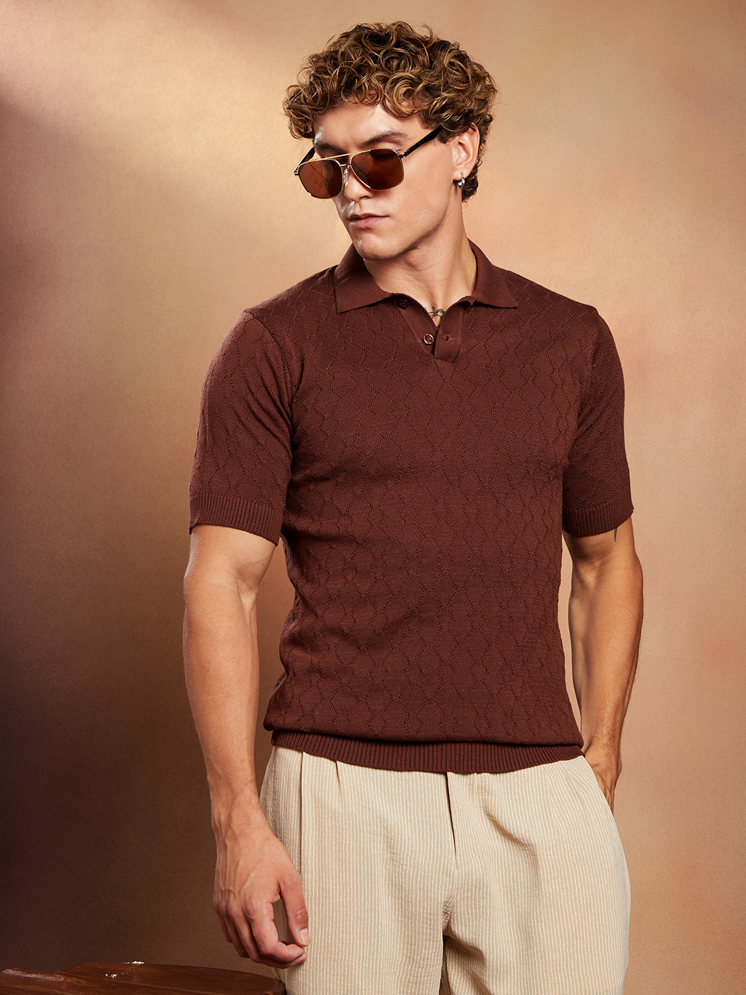 Sonic-Tactile Polo T-Shirt