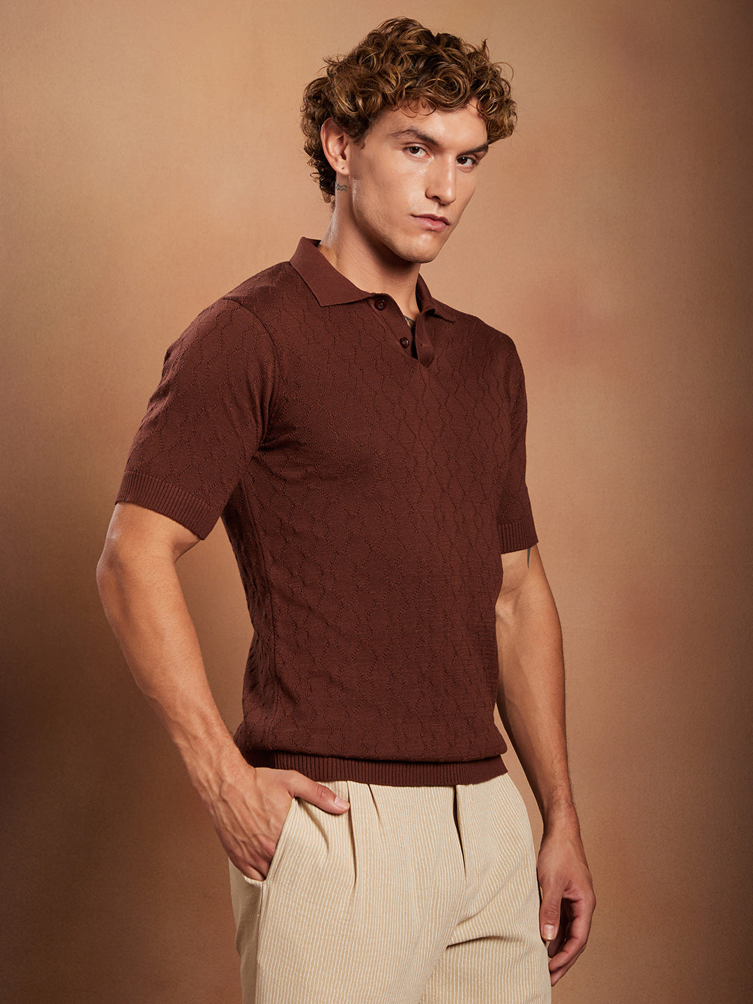 Sonic-Tactile Polo T-Shirt