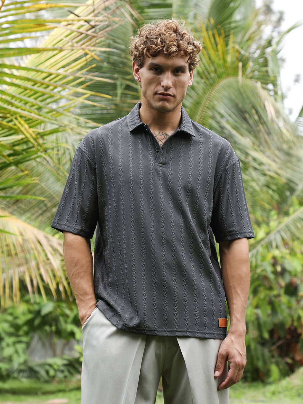 Spiralknot-Tactile Polo T-Shirt