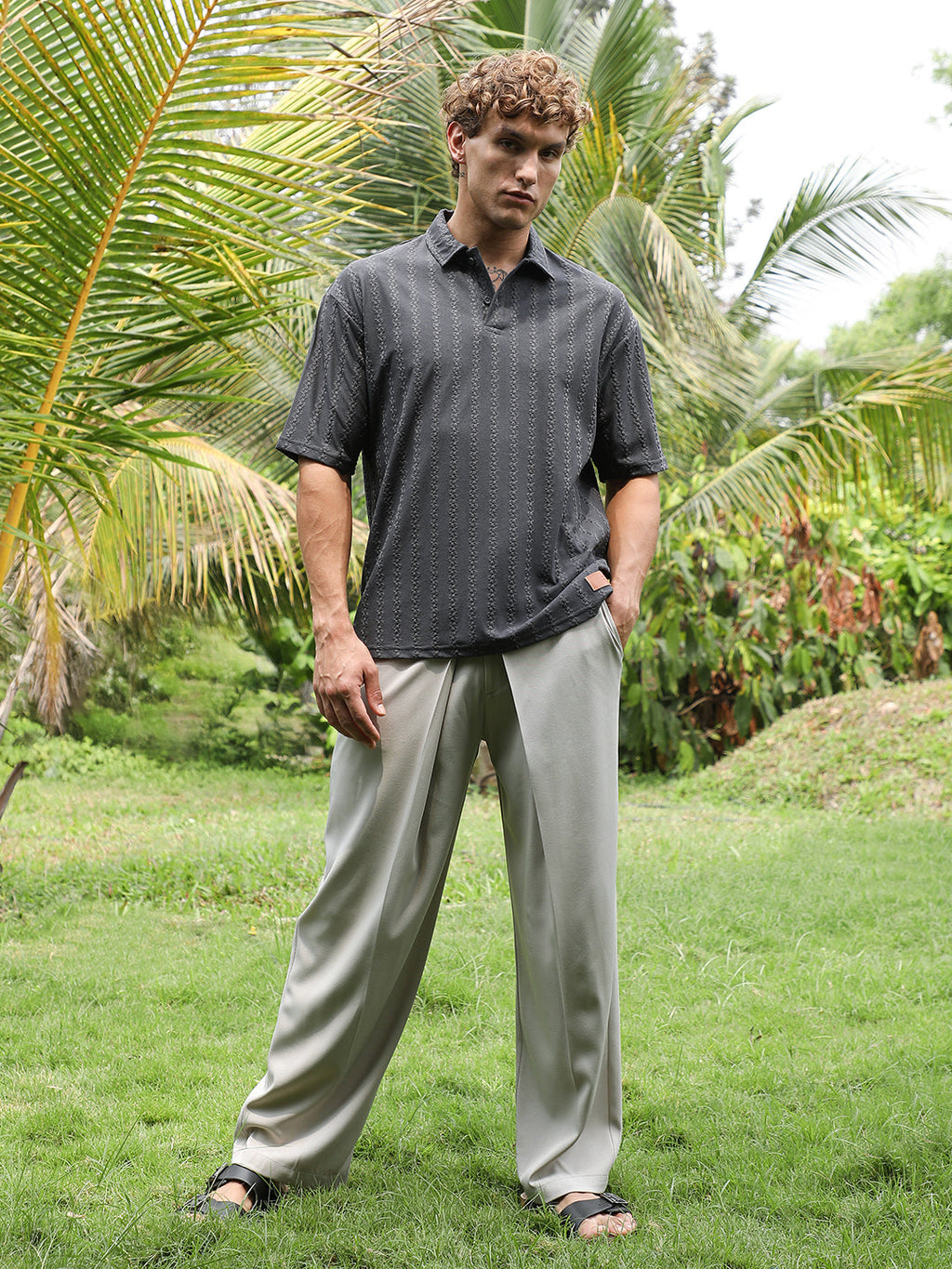 Spiralknot-Tactile Polo T-Shirt