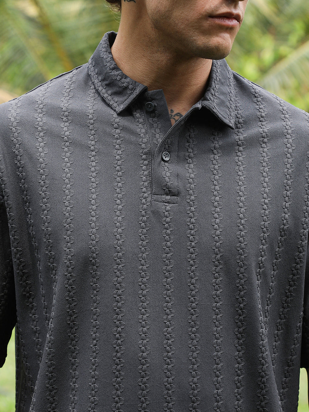 Spiralknot-Tactile Polo T-Shirt