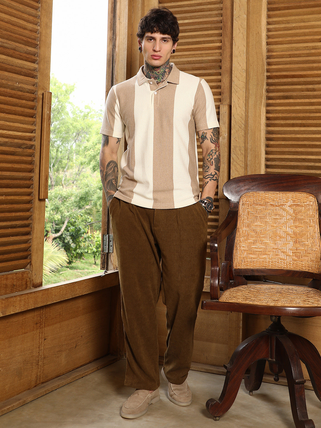 Awning-Tactile Polo T-Shirt