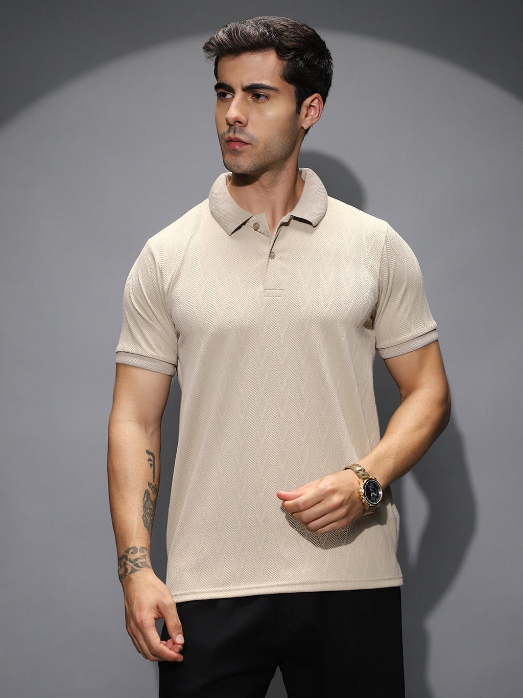 Spirit Weave Polo T-Shirt