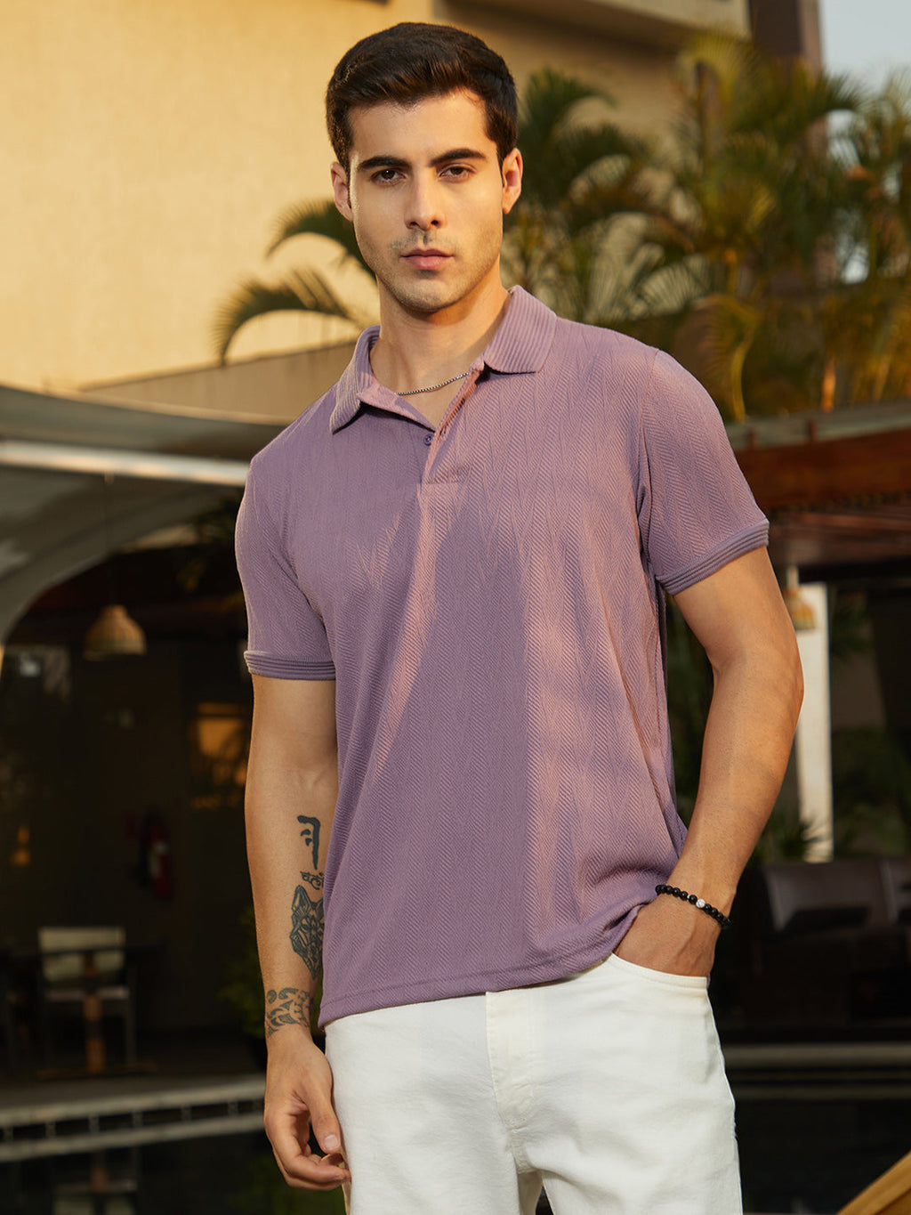 Spirit Weave Polo T-Shirt