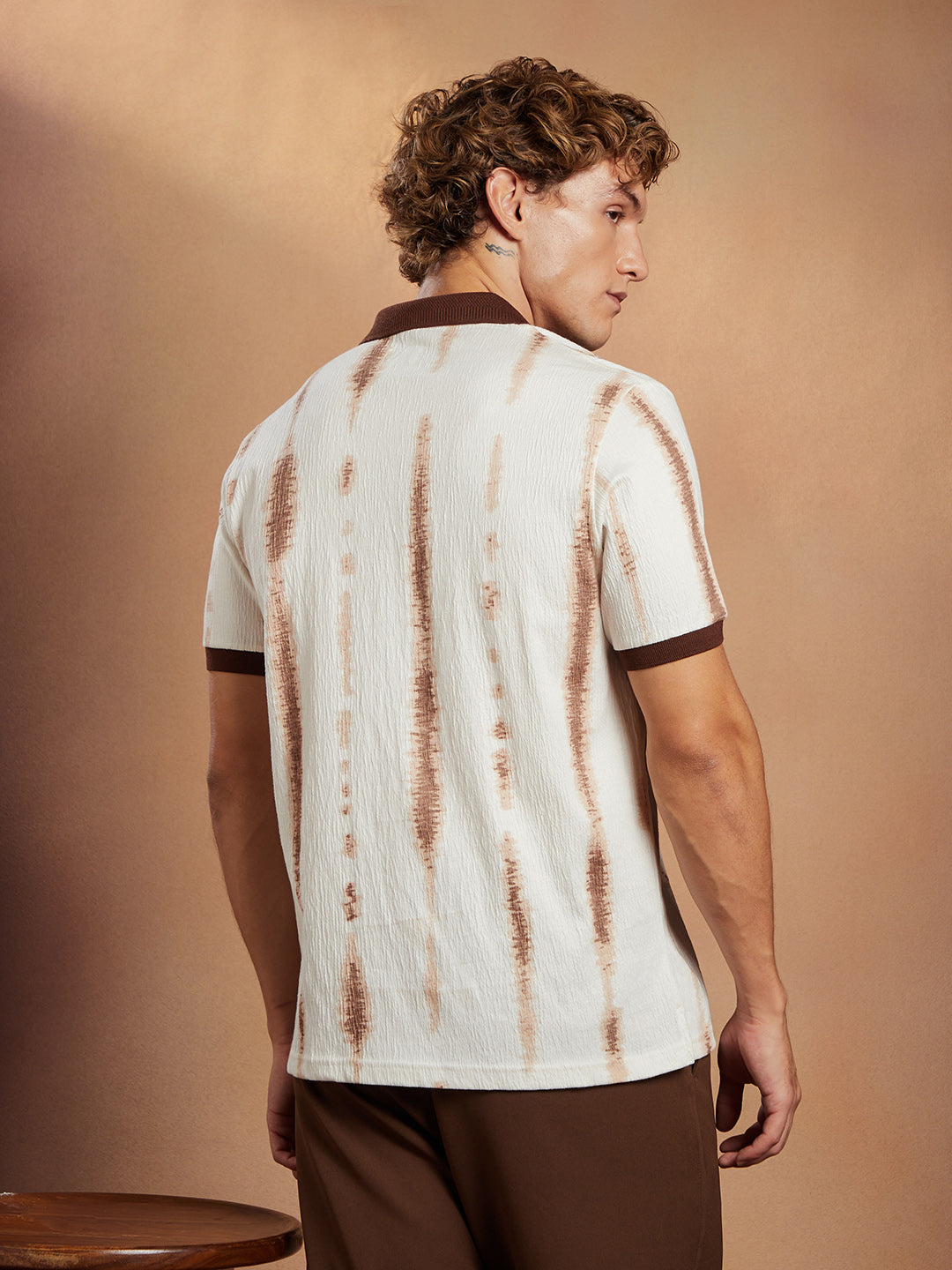 Tie-Dye Tactile Polo T-Shirt