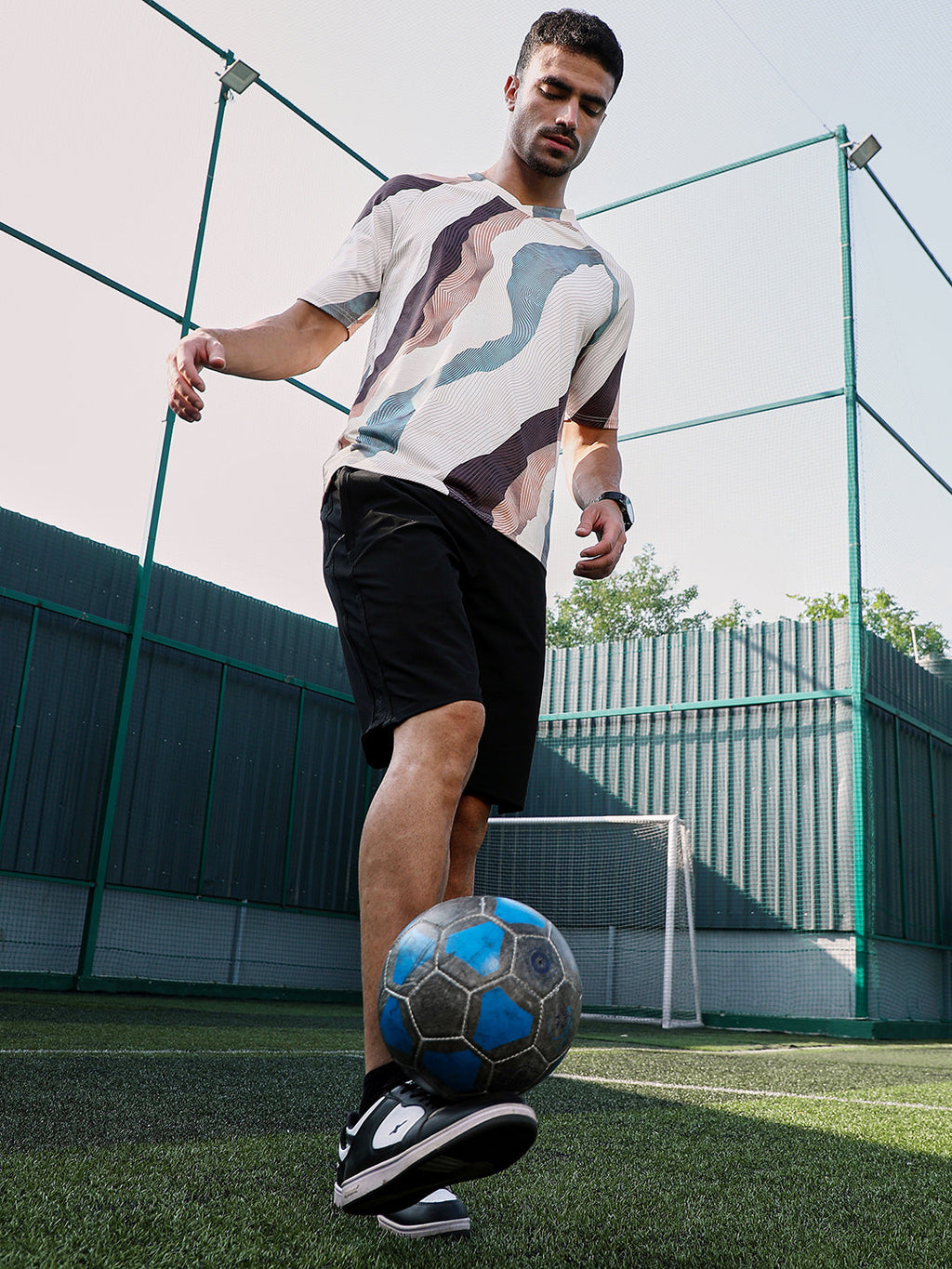 Abstract TopographyActivewear T-Shirt