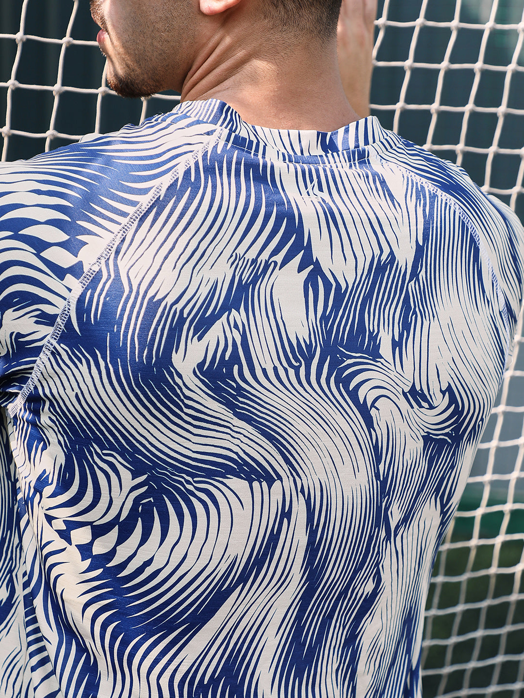 Abstract-Stroke Activewear T-Shirt