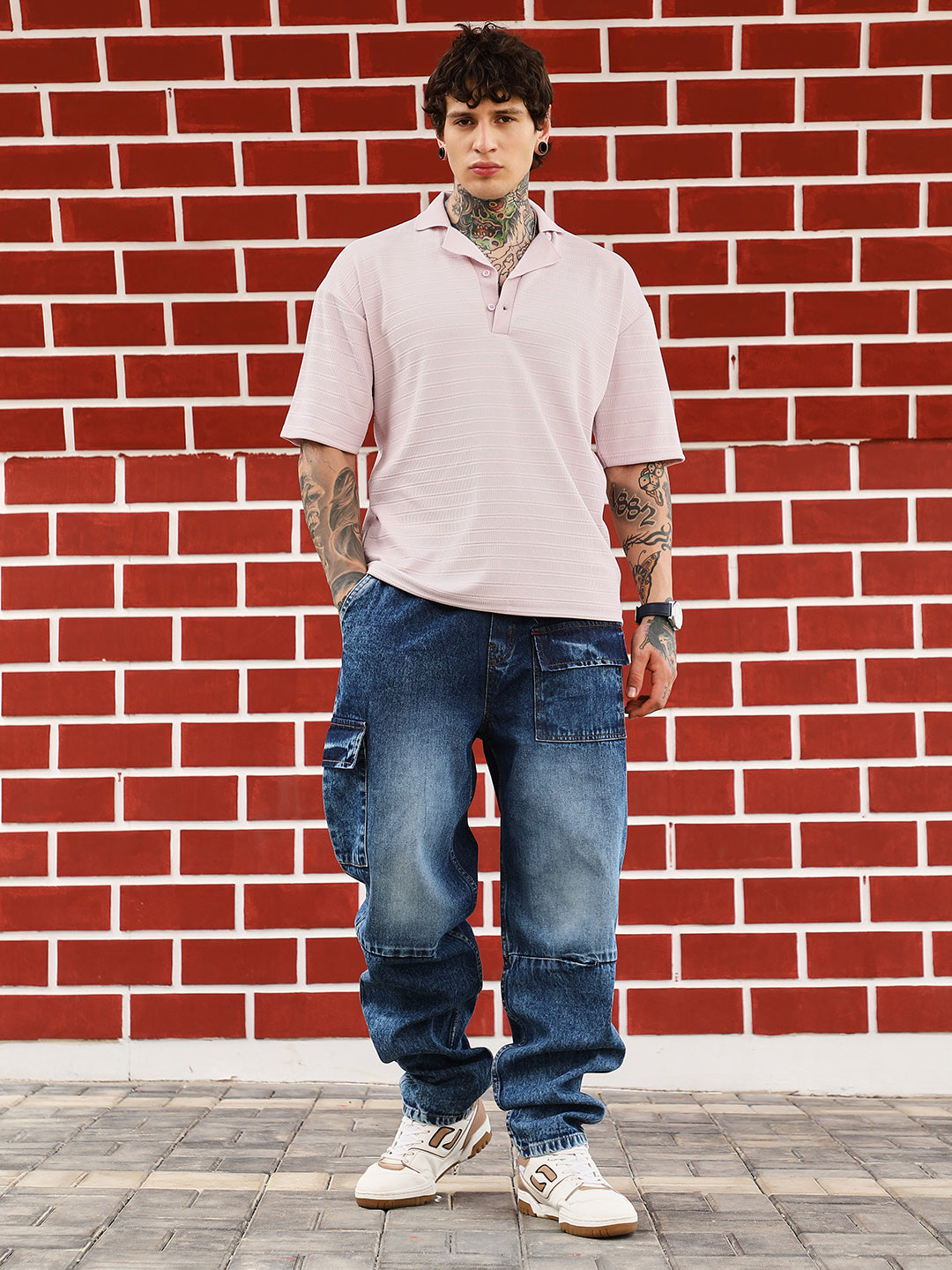 Coil-Tactile Cuban Polo T-Shirt