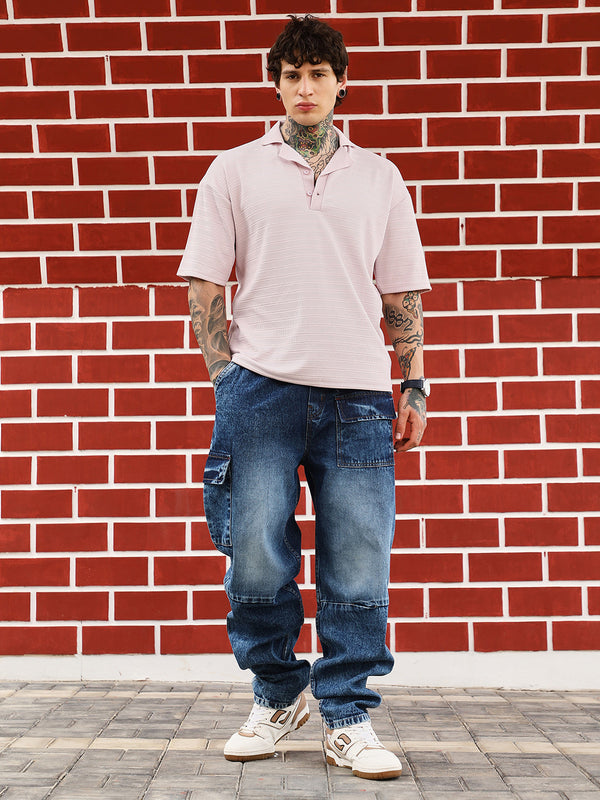 Coil-Tactile Cuban Polo T-Shirt