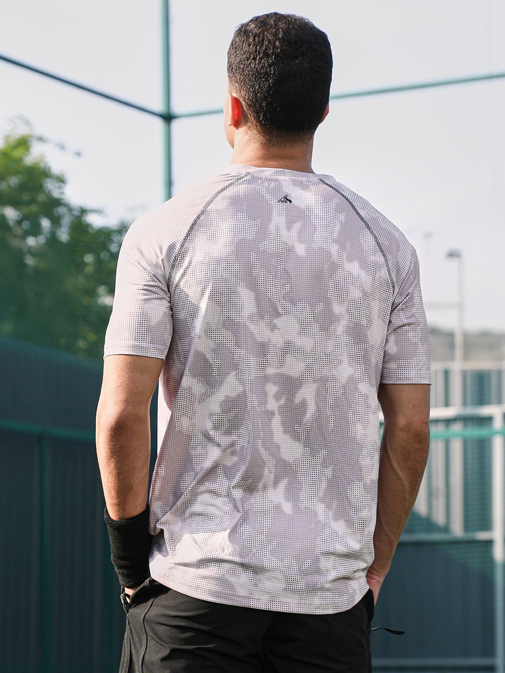 Abstract Topography Activewear T-Shirt
