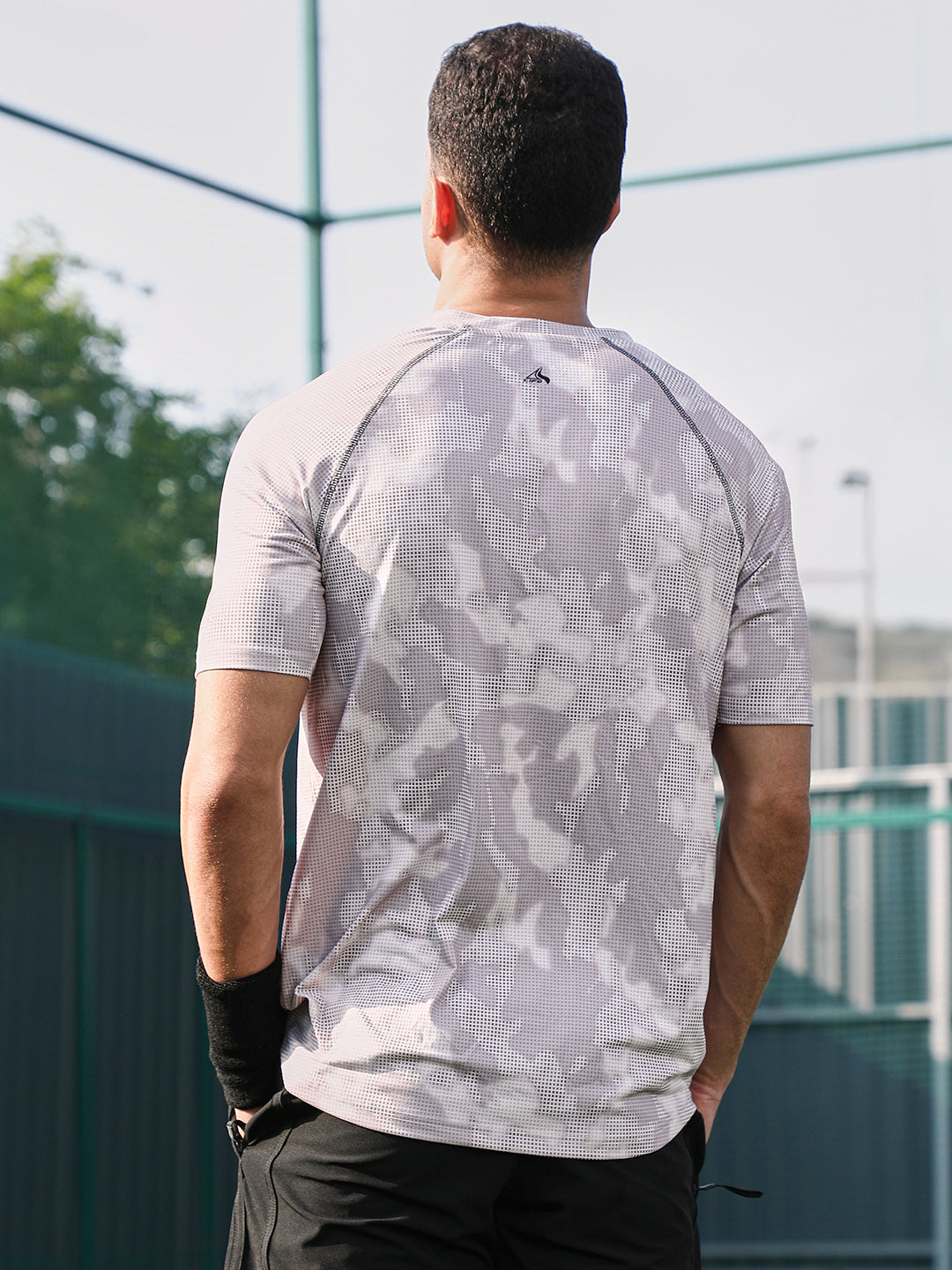 Abstract Topography Activewear T-Shirt