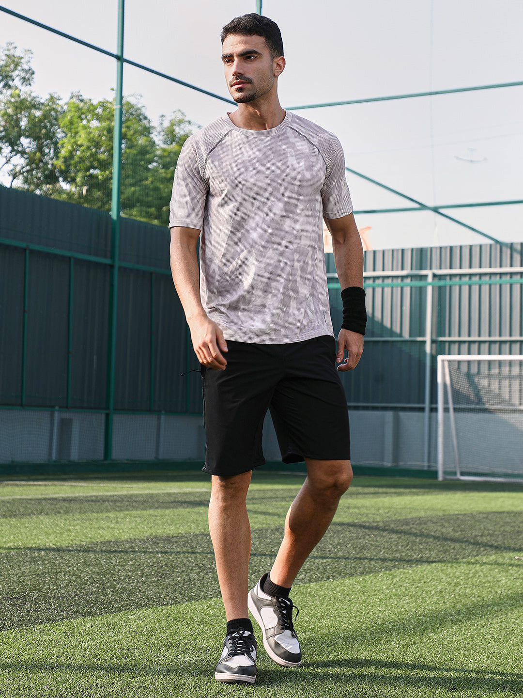 Abstract Topography Activewear T-Shirt