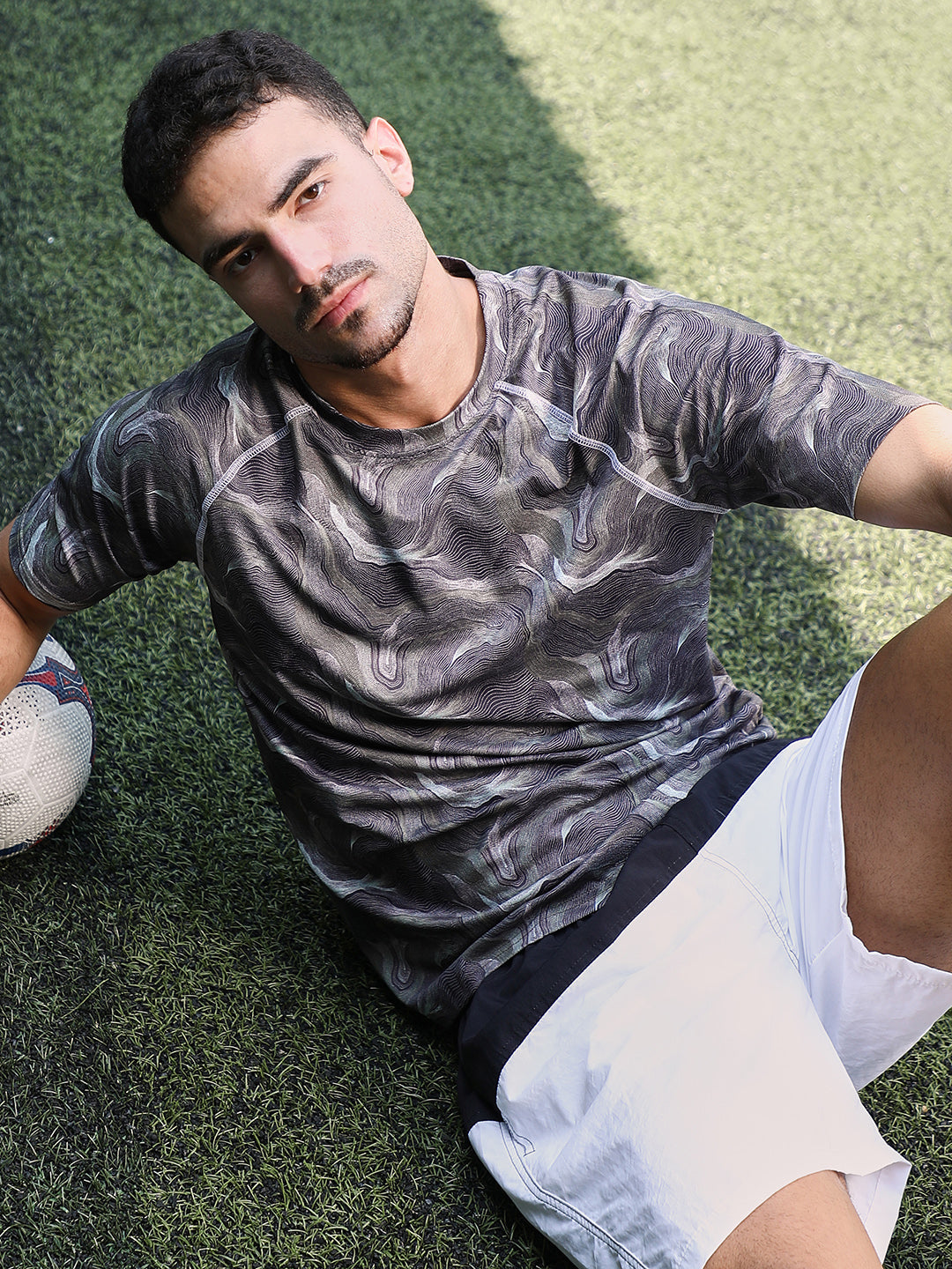 Flow-Lined Activewear T-Shirt