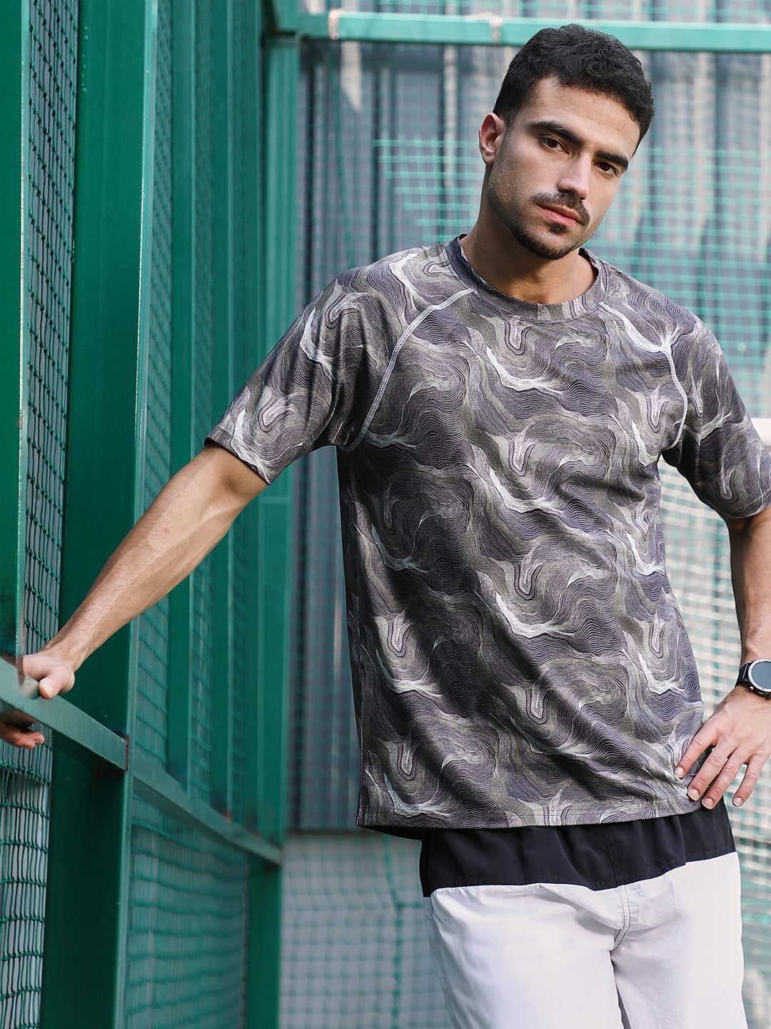 Flow-Lined Activewear T-Shirt